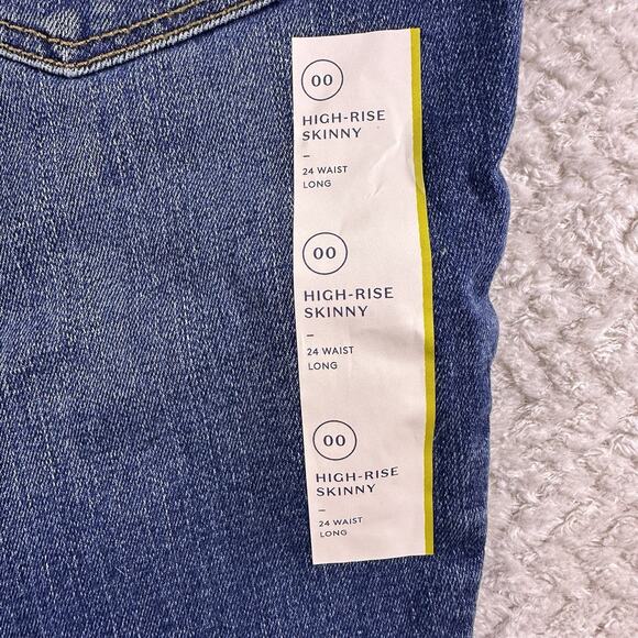 Universal Thread Women’s High Rise Skinny Stretch Blue Jeans 00 /24 NWT Lot of 3 - Picture 14 of 16